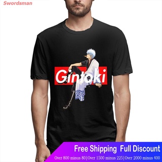 Swordsman เสื้อยืดกีฬา Sxybfs[xs-6xl]เสื้อยืดผ้าฝ้าย 100% แขนสั้นพิมพ์ลาย Gintama Gintoki Sakata Novelty Anime สําหรับผู