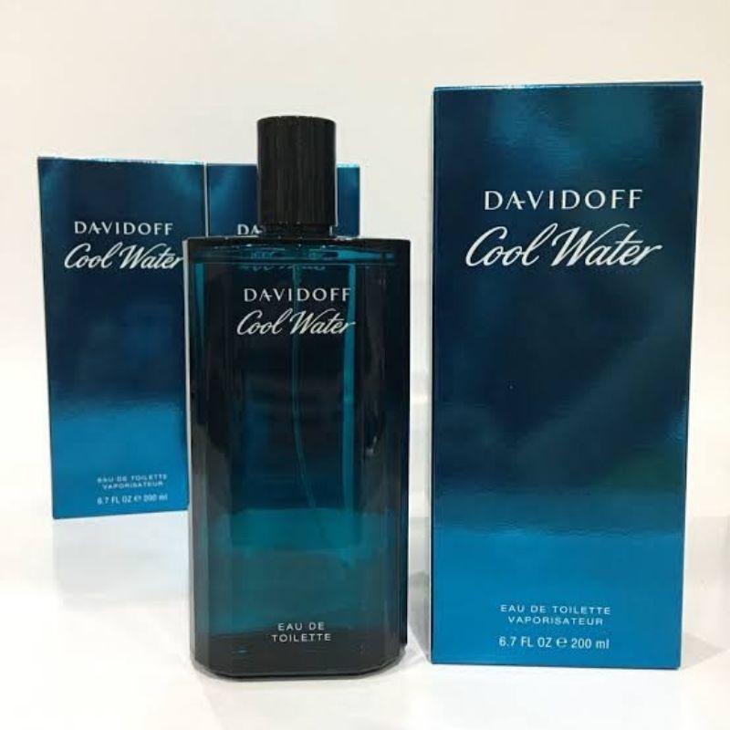Davidoff Cool Water For Men EDT 200 ml (กล่องซีล) Shopee Thailand