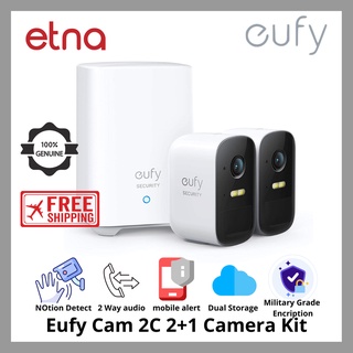 Eufycam 2C 2 + 1 กล้องวงจรปิดรักษาความปลอดภัย