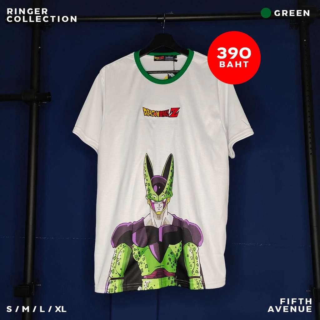 เสื้อยืดลิขสิทธิ์ดราก้อนบอล-dragonballz-ringer-collection-8-แบบ