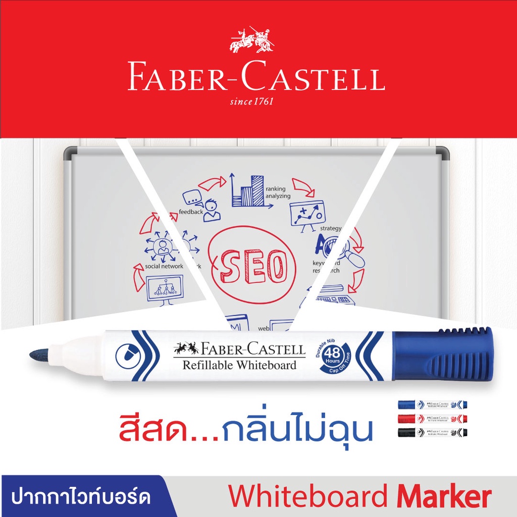 faber-castell-whiteboard-pen-ปากกาไวท์บอร์ด