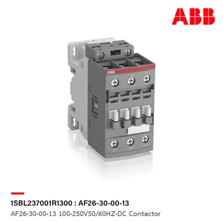 ABB แมกเนติกคอนแทกเตอร์ AF26-30-00-13 100-250V50/60HZ-DC Contactor - 1SBL237001R1300 - เอบีบี