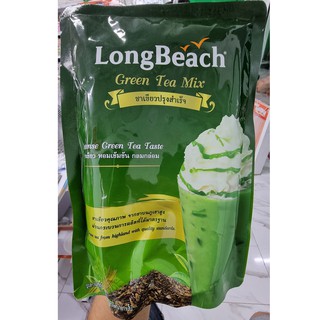 ชาเขียวปรุงสำเร็จกลิ่นมะลิตราลองบีช 400g LongBeach