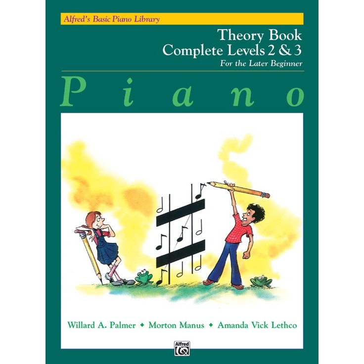 หนังสือเรียนเปียโน Alfred's Basic Piano Library: Theory Book Complete 2 ...