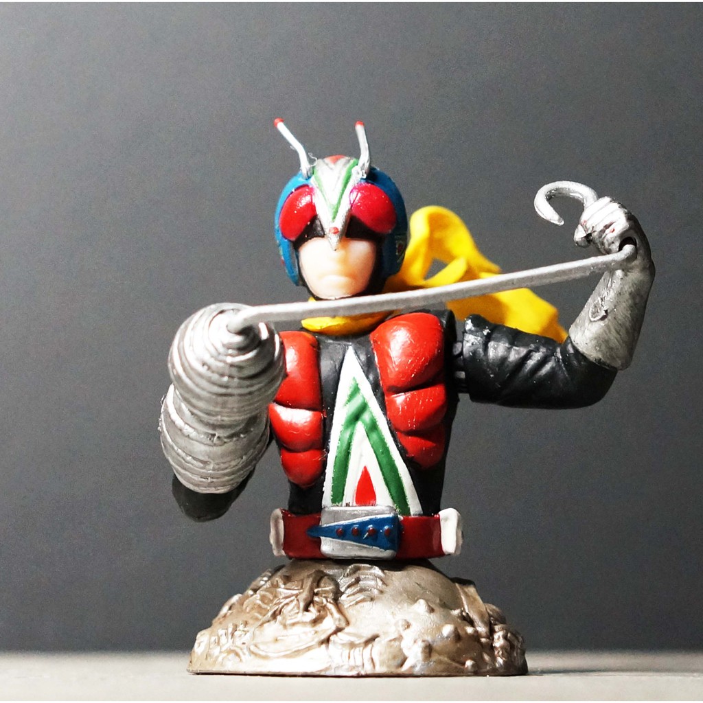 Bandai Showa Kamen Rider BEST 7 Bust Figure มดแดง มาสค์ไรเดอร์ Showa ...