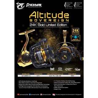 รอกสปิน Pioneer Altitude Sovereign (24K GOLD LIMITED EDITION)