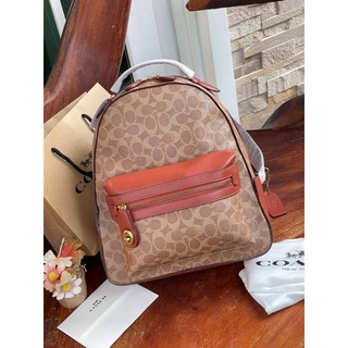 (Large) Coach Campus Backpack In Signature C32754