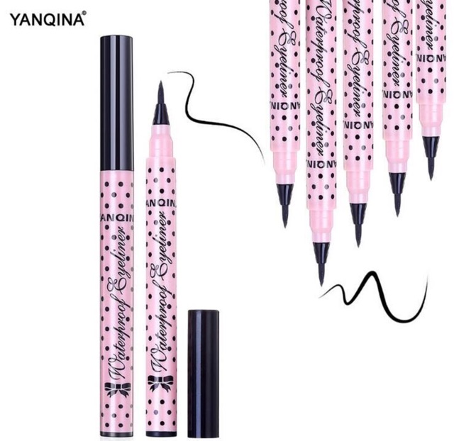 ปากกาเขียนขอบตาเนื้อลิขวิด-กันน้ำ-อายไลเนอร์กันน้ำ-eyeliner-pencil-waterproof-professional-liquid-long-lasting