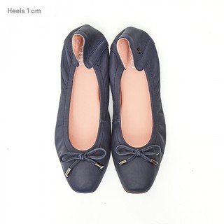สินค้า O&B รองเท้าหนังแท้รุ่น Audrey comfy in Midnight blue (New Edition)