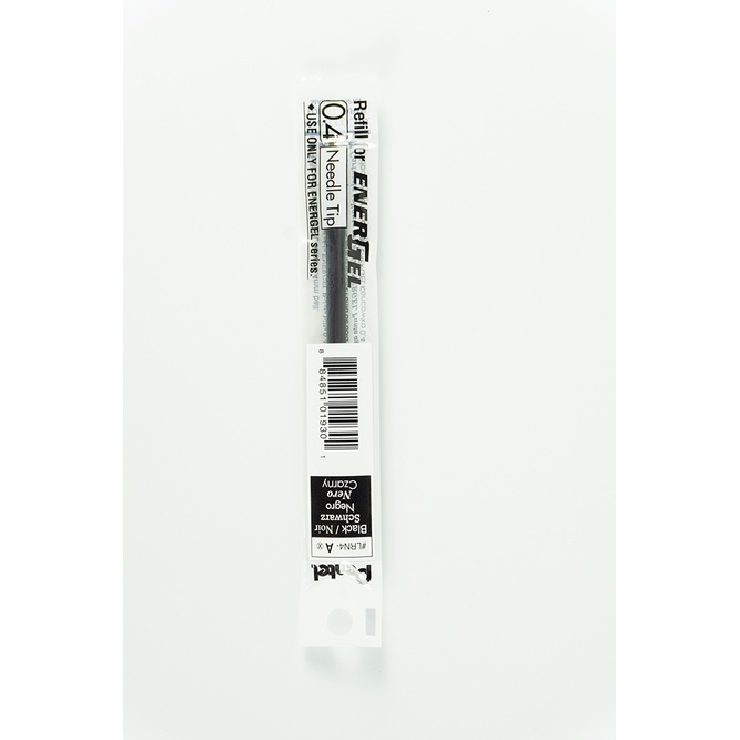 pentel-refill-for-energel-0-4-mm-ball-black-ink-ไส้ปากกาเจล-0-4-มม-สีหมึกสีดำ-ของแท้