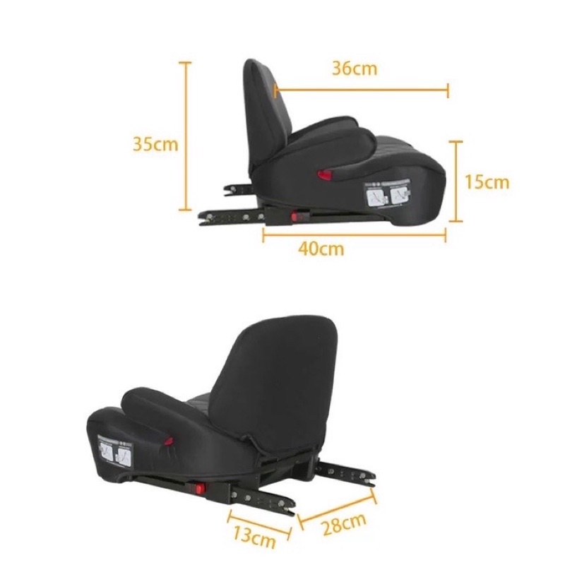 ภาพสินค้าBooster seat คาร์ซีท isofix จากร้าน 321happyhome บน Shopee ภาพที่ 7