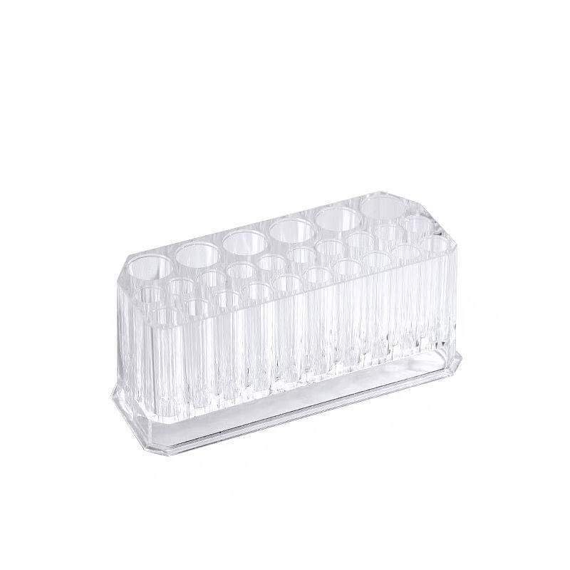 พร้อมส่ง-แท่นอะคริลิควางพู่กัน-อุปกรณ์ทำเล็บ