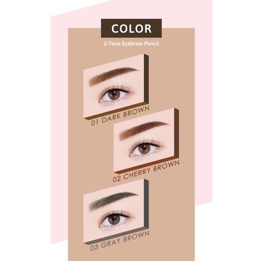 cathy-doll-2-tone-eye-brow-pencil-1g-1g-ทู-โทนอายบราวเพนซิล-1g-1g-เคที่ดอลล์-1-ขาย1แท่ง