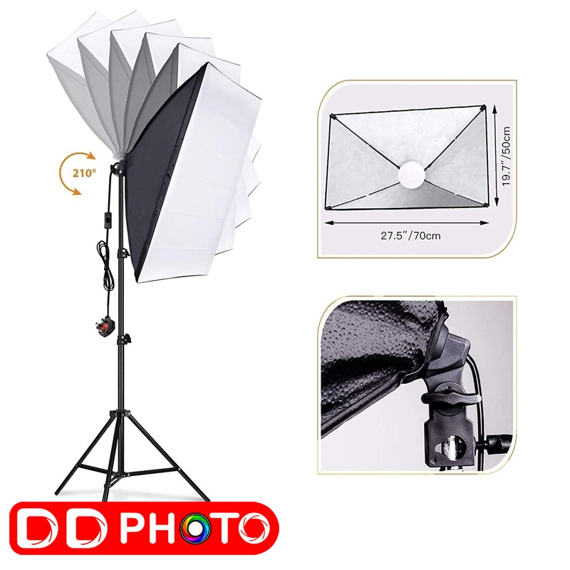 ซอฟต์บ็อกกันแสง-softbox-lighting-85w-set3