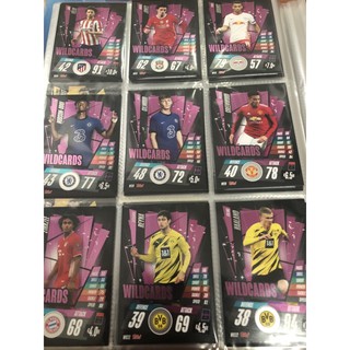 2020-21 Topps UEFA Champions League Match Attax Cards Wildcards