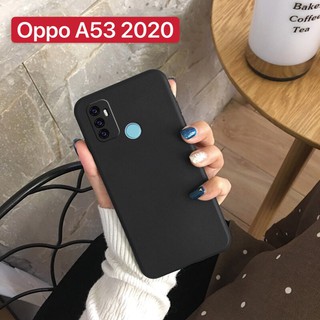 TPU CASE เคสออฟโป้ OPPOA53 2020 เคสซิลิโคน เคสนิ่ม สวยและบางมาก Oppo A53 เคสสีดํา [ส่งจากไทย]