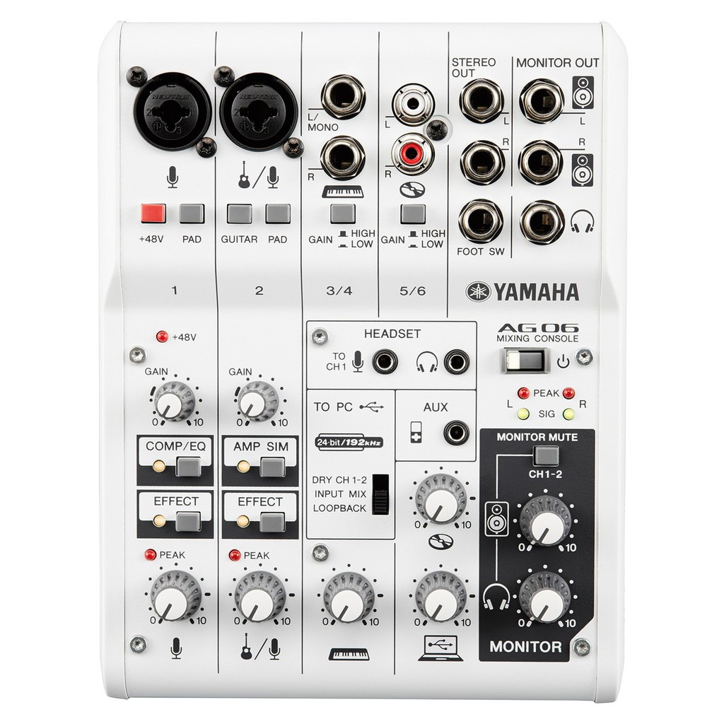 yamaha-ag06-6-channel-hybrid-mixer