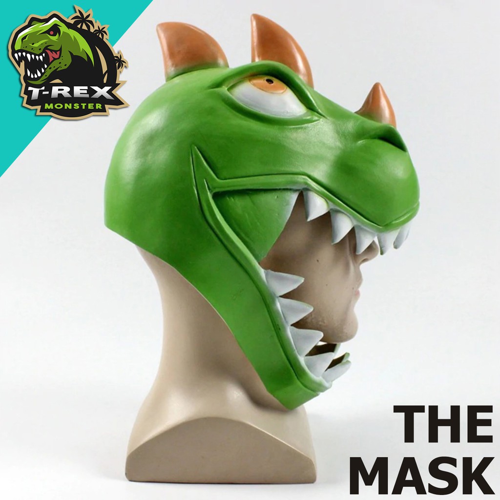 mask-หน้ากาก-dinosaur-ไดโนเสาร์-สุดฮา-bb-gun-บีบีกัน-cosplay-halloween-ฮาโลวีน-รุ่น-e-018