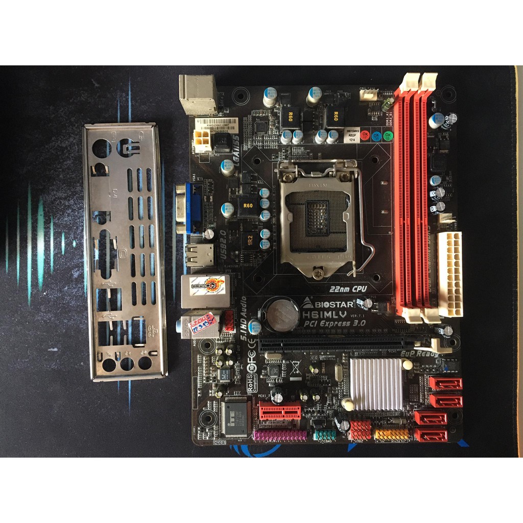 เมนบอร์ด Biostar H61MLV 1155 | Shopee Thailand