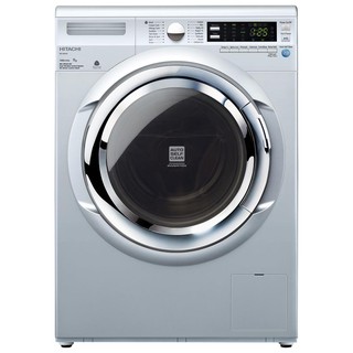 เครื่องซักผ้า เครื่องซักผ้าฝาหน้า HITACHI BD-90XAV 9 กก. สี METALLIC GRAY 1400RPM อินเวอร์เตอร์ เครื่องซักผ้า อบผ้า เครื