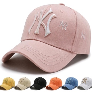 Ny หมวกเบสบอล ปักลาย New York นําเข้า พรีเมี่ยม แฟชั่น สําหรับทุกเพศ