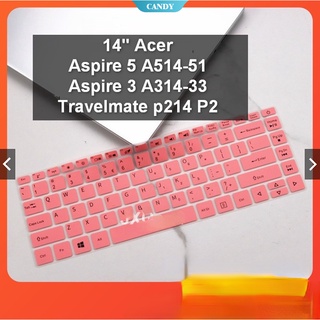 เคสซิลิโคนนิ่ม 14 นิ้ว สําหรับแล็ปท็อป Acer Aspire 5 A514 A514-51Aspire 3 A314 A314-33 Travelmate P214 P2 P214-53 Swift5 SF515