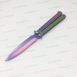 Everdayitems 0010100007 Balisong knife มีดบาลิซอง ใบมีดแบบคม