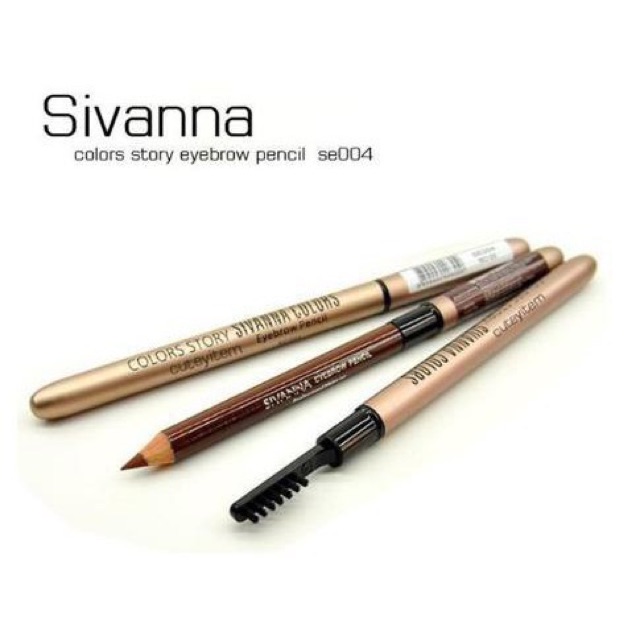 ภาพสินค้า️Sivanna Eyebrow Pencil ES004 : ซิวานน่า ดินสอเขียนคิ้ว ติดทน กันน้ำ เขียนคิ้ว x 1 ชิ้น dayse จากร้าน dayse บน Shopee ภาพที่ 5