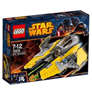 75038 : LEGO Star Wars Jedi Interceptor  (กล่องมีตำหนิเล็กน้อย)​