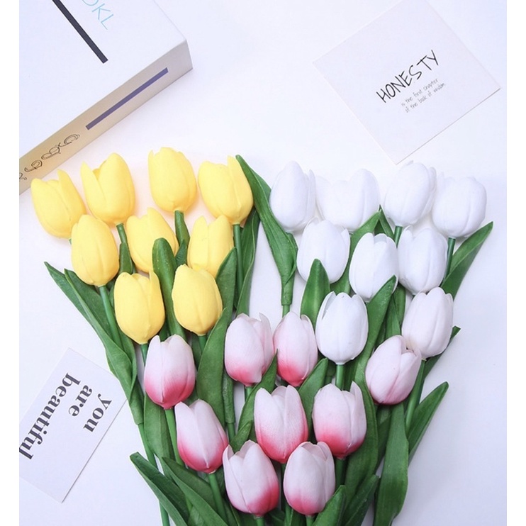 (พร้อมส่งที่ไทย) ดอกทิวลิป ดอกไม้ประดิษฐ์ ดอกไม้ปลอม | Shopee Thailand