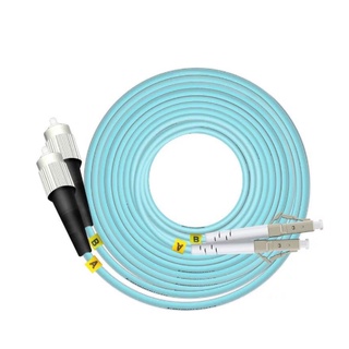 LC/UPC-FC/UPC Multi-Mode OM3 fiber Duple Jumper 2 Core Patch Cord Multimode 3M 5M 10M 25MFiber-optic repair cable