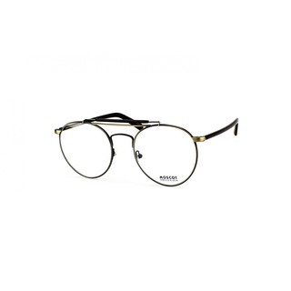 MOSCOT LAZER 52 ANTIQUE GOLD DARK BROWN