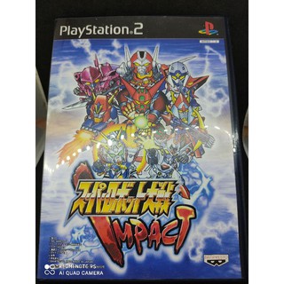 แผ่นแท้ Playstation 2 เกมส์ Super Robot Impact สภาพสวย คู่มือครบ แผ่นสวยใส สำหรับสะสม สินค้าดี ไม่มีย้อมแมว