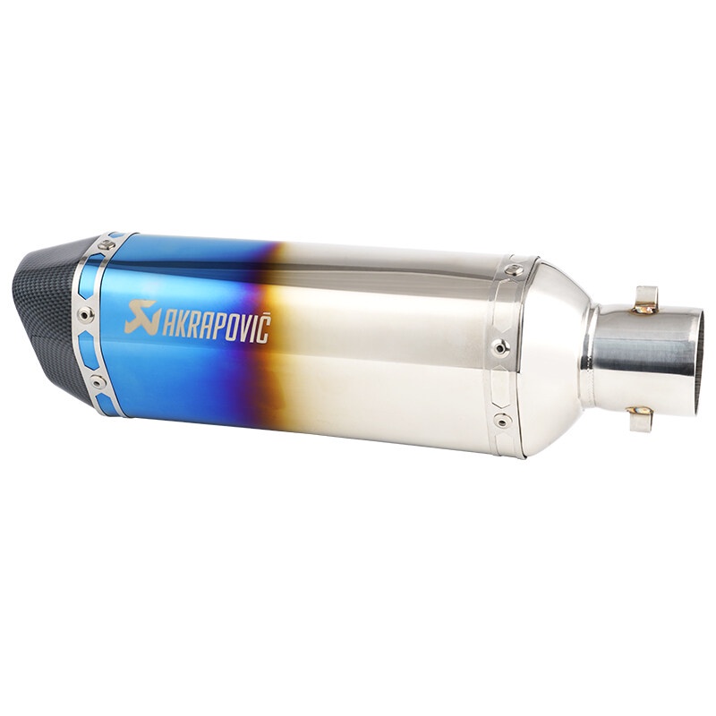 ท่อakrapovic-ท่อรถมอเตอร์ไซค์-แคทลดเสียง-ปลายท่อ-ท่อแต่ง-ท่อสูตร-ใส้ท่อไอเสีย-ปลายท่อ2นิ้ว-สแตนเลส