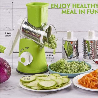 Tabletop drum grater เครื่องหมุนปั่นสไลด์ผักผลไม้มืออาชีพ