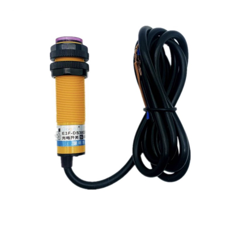 เซ็นเซอร์ตรวจจับวัตถุ-e3f-ds30c4-proximity-switch-dc-6-36v-3-wire-npn-ir-photoelectric-sensor