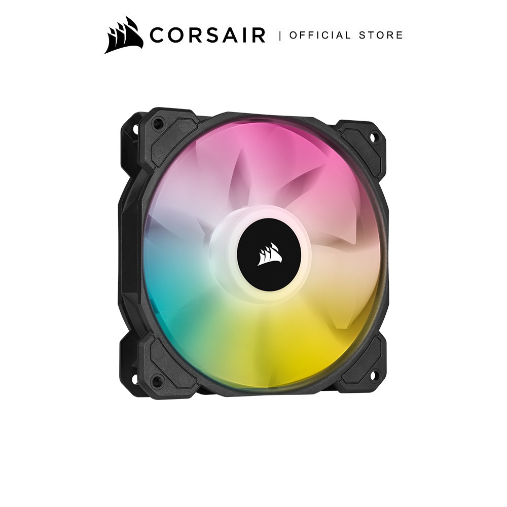 Ventilateur PC Corsair ICUE SP120 RGB Elite – 120 Mm – PWM – Performance – Boîte Ouverte