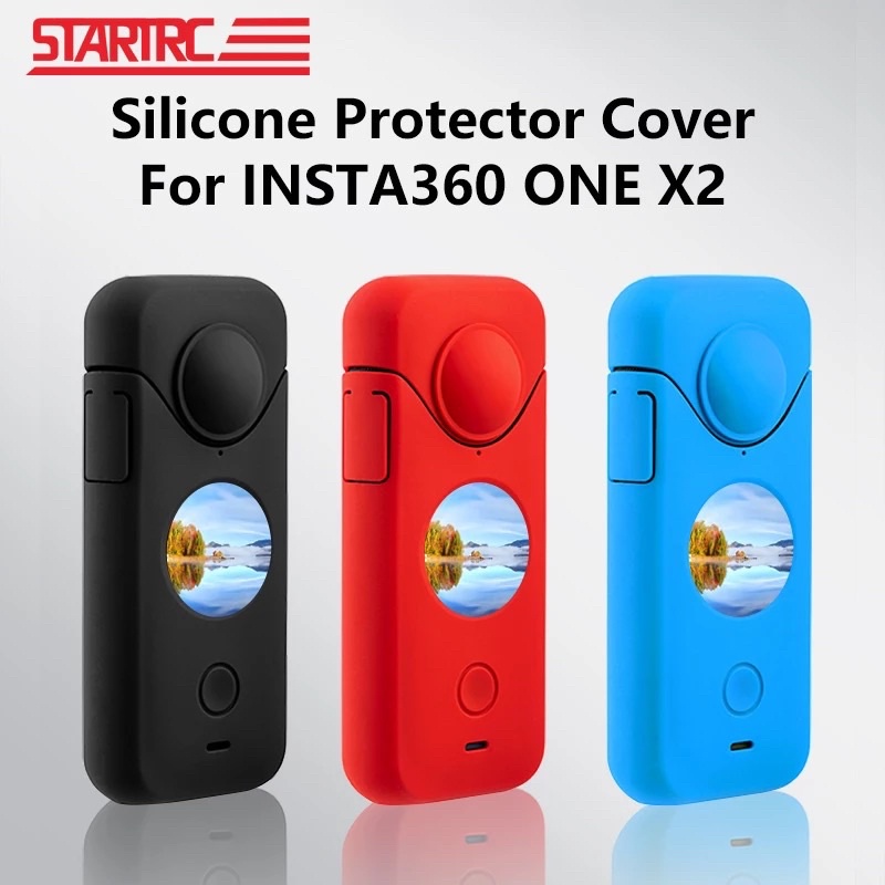 ภาพหน้าปกสินค้าSTARTRC Insta360 One X2 Silicone Case Soft Cover ซิลิโคนป้องกันตัวกล้อง และเลนส์ สำหรับ Insta360 ONE X2 จากร้าน planamp289 บน Shopee