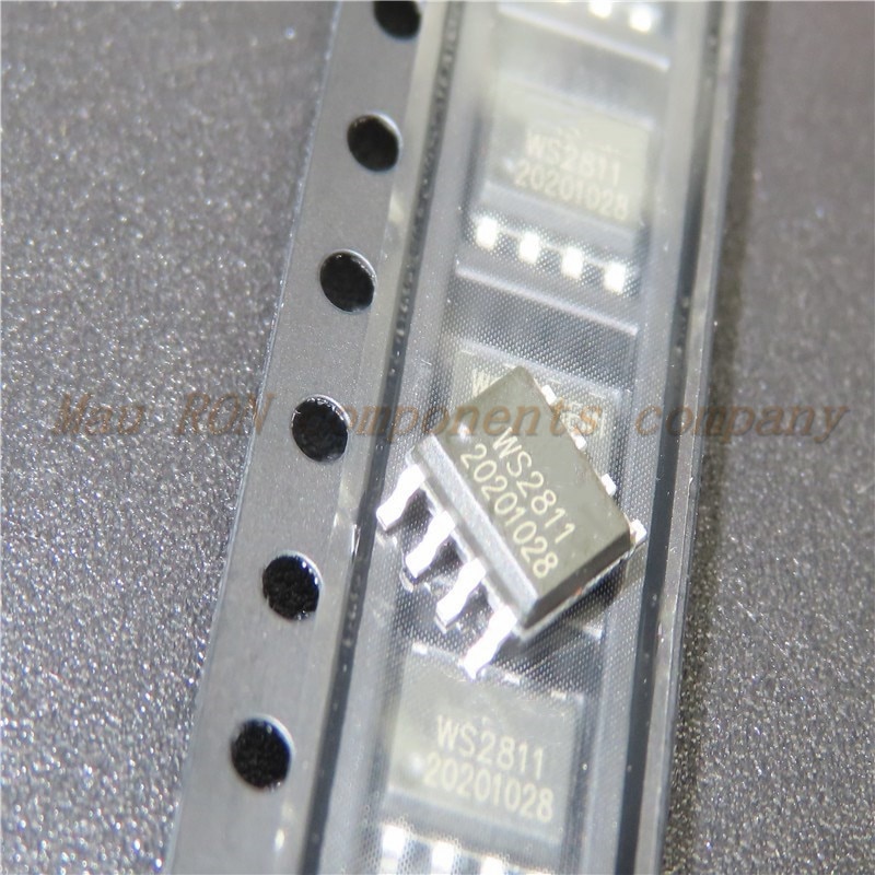 10 ชิ้น/ล็อต WS2811 WS2811S 2811 SOP-8 LED driver ชิปใหม่คุณภาพ 100% ...