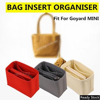 ภาพหน้าปกสินค้า【นุ่มและเบา】ที่จัดระเบียบกระเป๋า goyard mini tote ที่จัดกระเป๋า  bag organiser in bag ที่จัดทรง  organizer insert ที่เกี่ยวข้อง