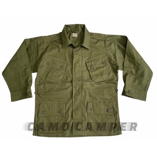 เสื้อทหาร เสื้อกระเป๋าเฉียง เวียดนาม OG  Repro Pattern Vietnam  War ผู้ที่ชื่นชอบแนว Military style สินค้ามีพร้อมส่ง