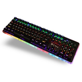 Remax XII-J566 Gaming Keyboard Mechanical Blue Switch คีย์บอร์ดเกมมิ่ง - (Black)