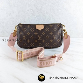 กระเป๋ามือ2ของเเท้U​S​E​D♥️LOUIS​V​UIT​T​O​N♥️Multi​ Pochette​ Accessoires​ M44840 Canvas​ Monogram