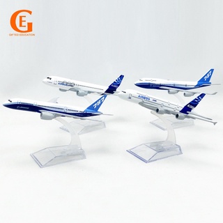 ⊕﹍Boeing 747 B787 Original Airplane Model Airbus 320 A380 Prototype Diecast Alloy Plane Aircraft Model with Display Stan