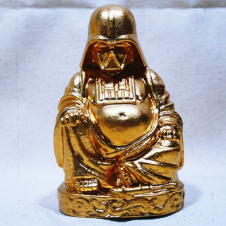 สินค้า รูปปั้น เทวรูปหลวงปู่ดาร์ธ เวเดอร์ Darth Vader Star Wars ศิลปะ วัตถุมงคล บูชาเจได สีทองคำ 10 cm.