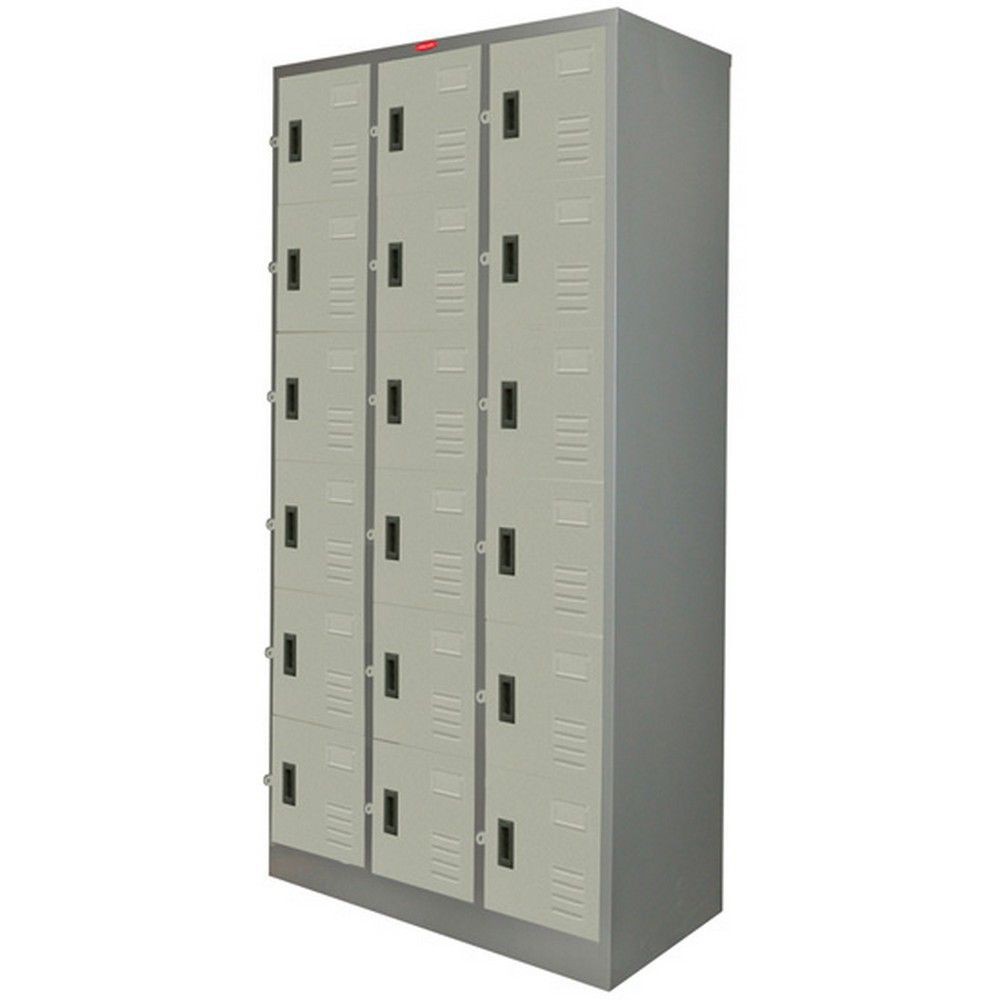 file-cabinet-office-locker-prelude-pk-018-grey-office-furniture-home-amp-furniture-ตู้เอกสาร-ตู้ล็อคเกอร์-18-ประตู-prelude