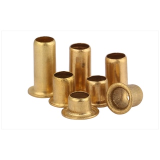 M0.9 M1.3 M1.5 M1.7 M2.5 M2.5 M3 ทองแดงตาไก่หัวเข็มขัด Rivet Hollow Copper Hollow Copper Rivet