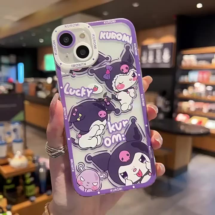 เคสโทรศัพท์มือถือ-พลาสติก-tpu-นิ่ม-กันกระแทก-ลายการ์ตูน-kulomi-cinnamoroll-melody-น่ารัก-สําหรับ-oppo-a16-a16k-a17-a17k-a37-f7-f5-a98-a78-a58-f23-reno-2f-2z-4-8-pro-8t