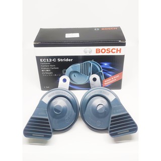 ภาพหน้าปกสินค้าแตรหอยโข่งBOSCH แท้ กันน้ำ 1คู่ EC12-Cแตรรถยุโรป แตรเสียงเบ็นซ์ แตรBMW แตรรถยนต์ 12V ที่เกี่ยวข้อง