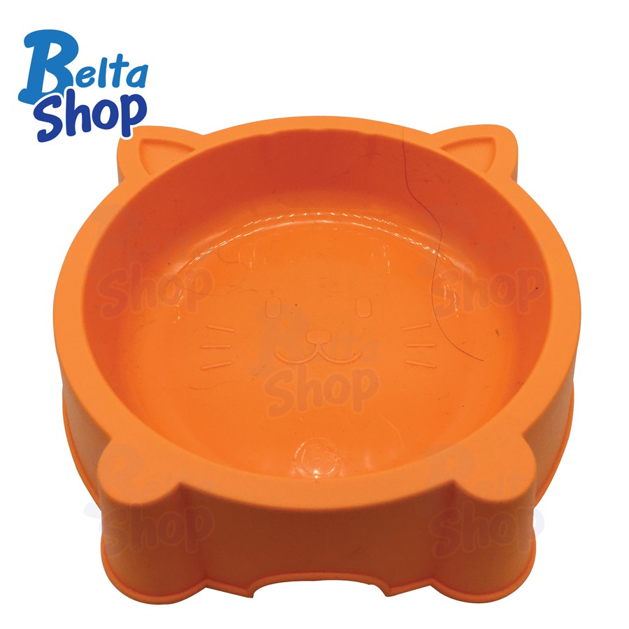 ชามอาหารสัตว์เลี้ยง-ชามสุนัข-ชามแมว-cat-food-bowl-สำหรับใส่อาหารและน้ำ-สำหรับสุนัข-แมว-กระต่าย-นก-ลายหน้าแมวน่ารัก